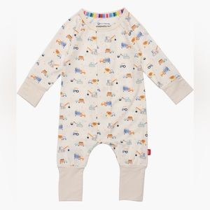 Magnetic Me Digger Convertible Footie 9-12m